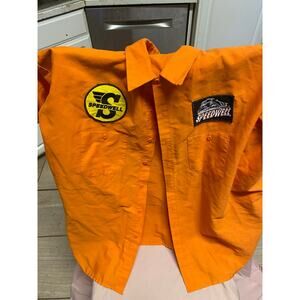 Vintage Orange Speedwell Work Shirt Size 4XL